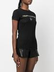 Philipp Plein футболка со стразами, черный - фото 3