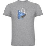 Футболка Kruskis Fish, серый - фото