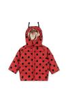 Детский дождевик NUKA LADYBUG JACKET GRS Konges Sløjd, красный - фото 2