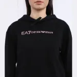 Толстовка обычного кроя Ea7, черный - фото 4