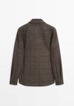 Куртка Massimo Dutti CHECK , Sand/Brown - фото 6