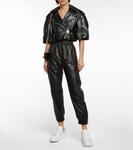 Кожаные кроссовки McQueen, White/Powd - фото 2