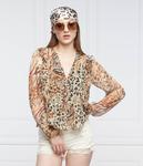 Блуза Regular fit Liu Jo, коричневый - фото 3