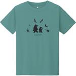 Детская футболка MONTBELL, зеленый - фото 3