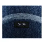 Сумка-шоппер джинсовая с логотипом A.P.C, basic set (bag+dust bag) - фото 7