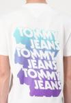 Футболка с принтом STACK BACK PRINT TEE Tommy Jeans, кремовый - фото 6