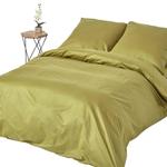 Постельное белье Homescapes оливково-зеленый, 150/200 см - фото 2