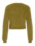 Вязаный кардиган VILA VIRegina, оливковый - фото 2