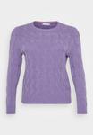 Джемпер Tommy Hilfiger Curve SOFT CABLE, Lilac Heather/Purple - фото 5