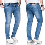 Джинсы Alessandro Salvarini Salvarini Basic Multi8, синий - фото