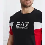 Футболка стандартного кроя Ea7, черный - фото 4