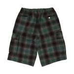 Шорты Supreme Shadow Plaid Cargo Short, Green - фото 2
