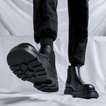 Ботинки Челси мужские черный Zuwudong - фото 14