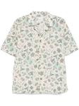 Paul Smith рубашка с графичным принтом, зеленый - фото