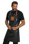 JP1880 Фартук в черном цвете - фото 3
