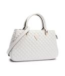 Сумка-тоут женская Guess стеганая, экрю - фото 4