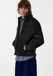 Куртка PULL&BEAR Light jacket, Black - фото 5