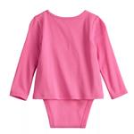 Физически адаптивный двухслойный боди Jumping Beans для девочек 4–12 лет Jumping Beans, синий - фото