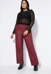Брюки Studio Untold Trousers, Dark Cherry Red/Red - фото 5