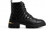 Женские стеганые боевые ботинки ALDO, Black - фото