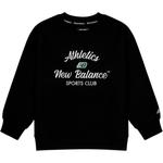 Детский свитшот New Balance, черный - фото