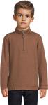 Толстовка Johnston & Murphy Kids Reversible Solid Quarter Zip, цвет Rust/Oatmeal - фото