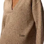 Свитер с отделкой из страз Nibani PINKO, розовый - фото 6