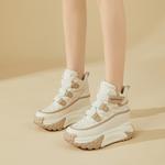 Кроссовки женские массивные высокие Daphne, черный - фото 11