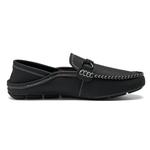 BAGE Мокасины унисекс черные, цвет Black - фото 2