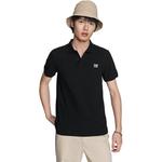 Унисекс поло Lee, черный - фото