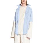 Рубашка мужская синяя Balenciaga, синий - фото 3