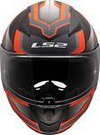 Шлем LS2 ff353 rapid ii flitz, Grey Matt/Orange - фото 8
