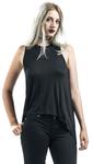 Топ Urban Classics Ladies HiLo Viscose Top, черный - фото 5