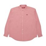 Рубашка Supreme Small Box Denim Shirt 'Pink' - фото