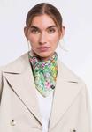 Шарф PLAID JUNGLE NICKI FRAAS, зеленый - фото