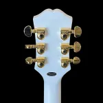 Электрогитара Epiphone Les Paul Custom - Альпийский белый - фото 7