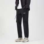 Свободные карго штаны унисекс Jeep, Phantom Black [Камуфляжная манжета на резинке] - фото 9