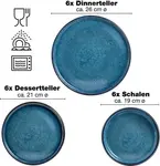 Набор посуды ILP, синий - фото 6