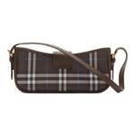 Burberry Женская коричневая сумка через плечо - фото 3