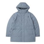 Пуховик унисекс светло-голубой Mlb - фото 3