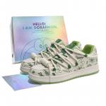 Кроссовки Doraemon Skateboarding Shoes Unisex Low-top, цвет Mocha - фото 67