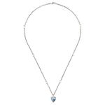 GUCCI 925 Sterling Silver свитерная цепь Women's Blue - фото 9