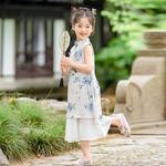 Платье для девочек PROTECTCAMEL, синий - фото 3