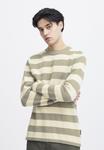 Джемпер CFKARL STRIPED CREW NECK Casual Friday, цвет vetiver - фото