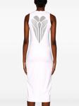 Coperni x PUMA платье миди, белый - фото 4