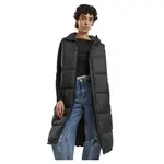 Жилет Urban Classics Long Hooded Puffer, черный - фото