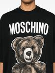 Moschino футболка Maxi Teddy Bear, черный - фото 4