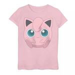 Футболка с рисунком Pokemon Jigglypuff для девочек 7–16 лет Licensed Character - фото