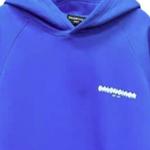 Мужская толстовка Balenciaga, синий - фото 3