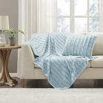 Плед из искусственного меха Madison Park Duke, серый - фото 6